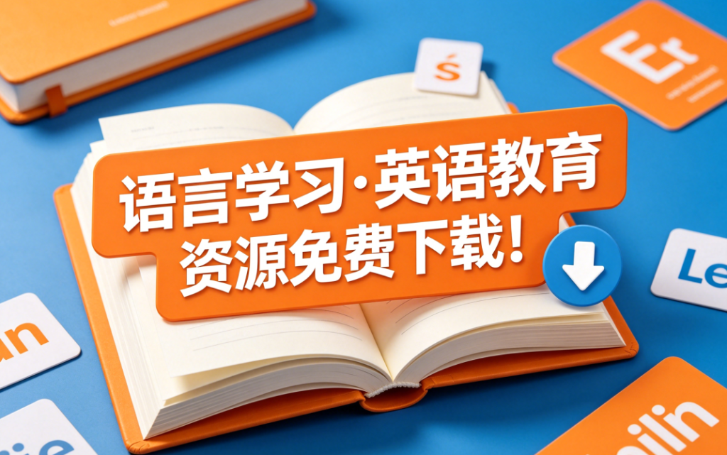 【英语】教育资源合集，语言学习，免费下载！